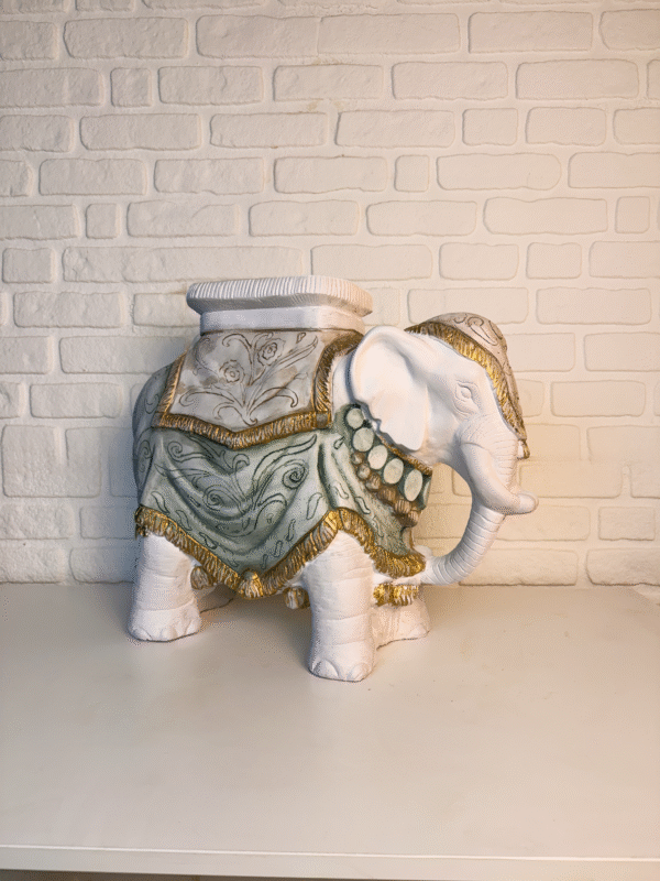 Majestic Elephant Dekoratif Sehpa - Görsel 5