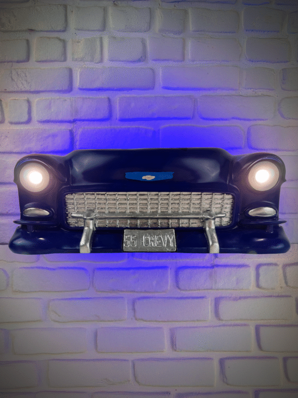 Bluetooth Hoparlörlü 1955 Chevy Duvar Aydınlatma - Görsel 2