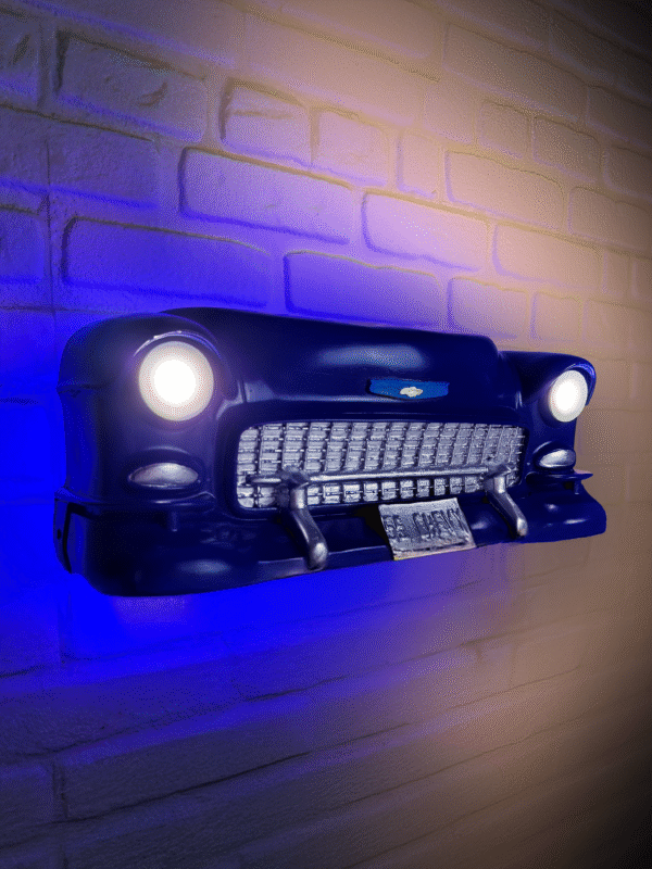 Bluetooth Hoparlörlü 1955 Chevy Duvar Aydınlatma