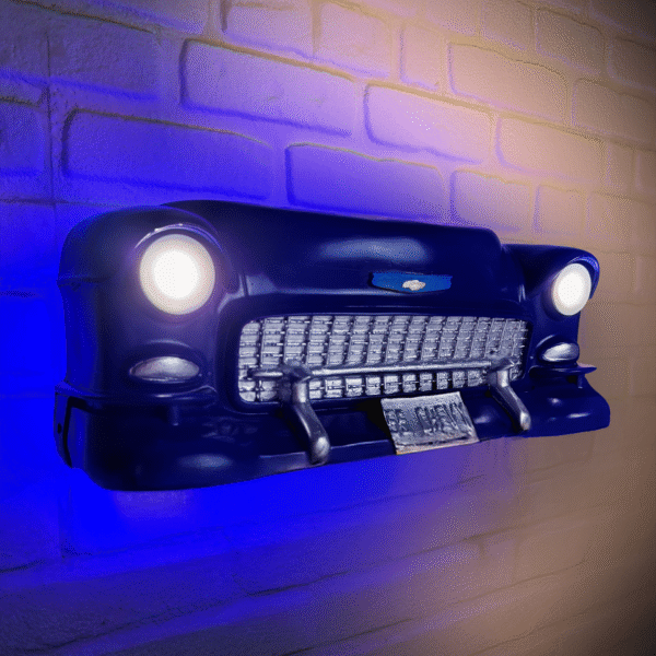 Bluetooth Hoparlörlü 1955 Chevy Duvar Aydınlatma