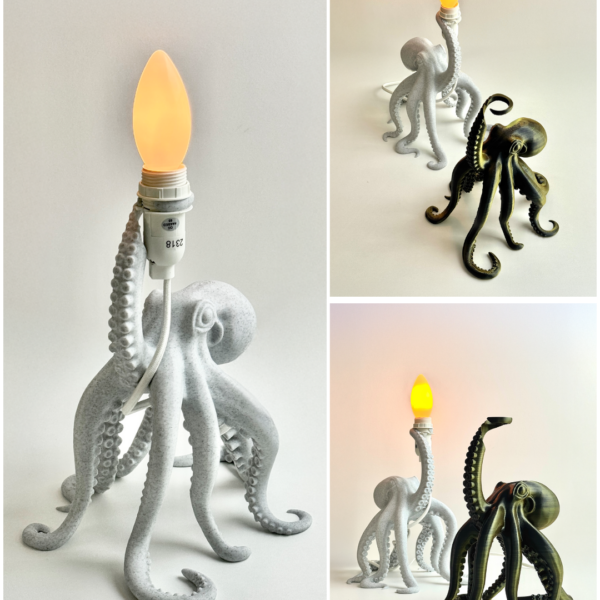 Ahtapot Masa Lambası