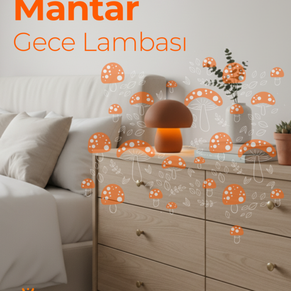 Mantar Gece Lambası